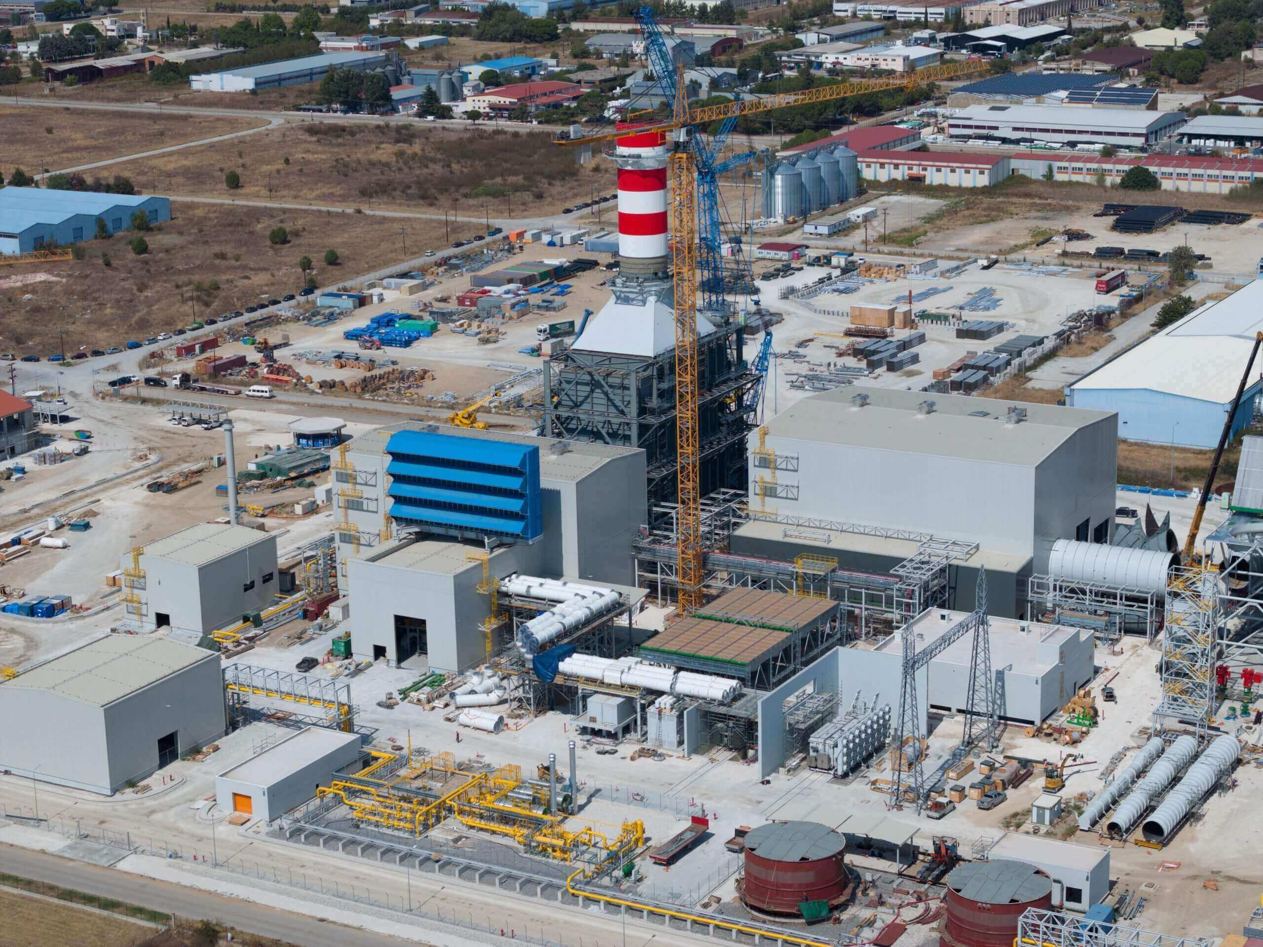 Σταθμός Ηλεκτροπαραγωγής 877 MW ΒΙ.ΠΕ Κομοτηνής