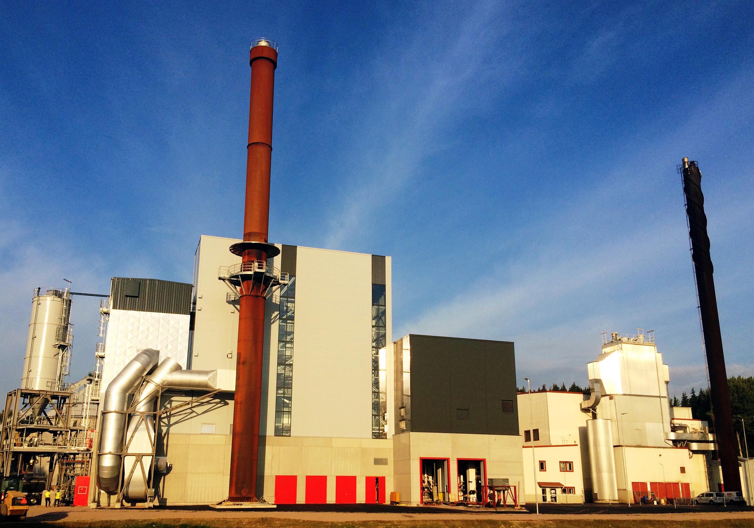 Σταθμός Ηλεκτροπαραγωγής Svartadalen Energi AB 35+10 MW Mjolby Σουηδίας