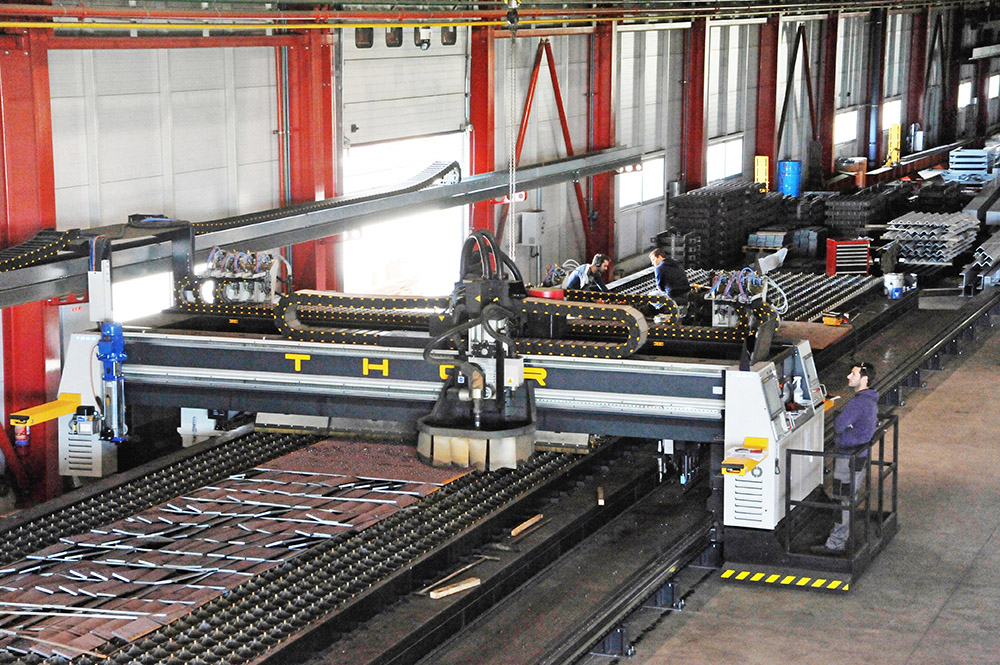CNC Plate Processing Station