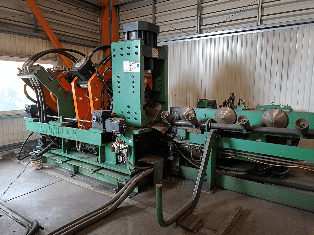 CNC Angle Punching and Cutting Line